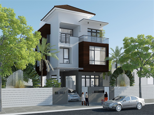 Nhà phố kiểu mẫu 6